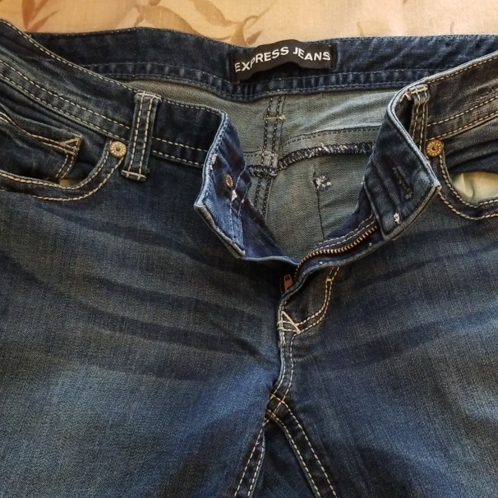 Express Blue low rise